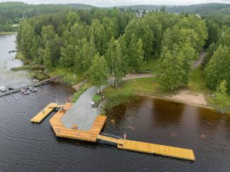 Vierasvenepaikat, Pohjaslahti