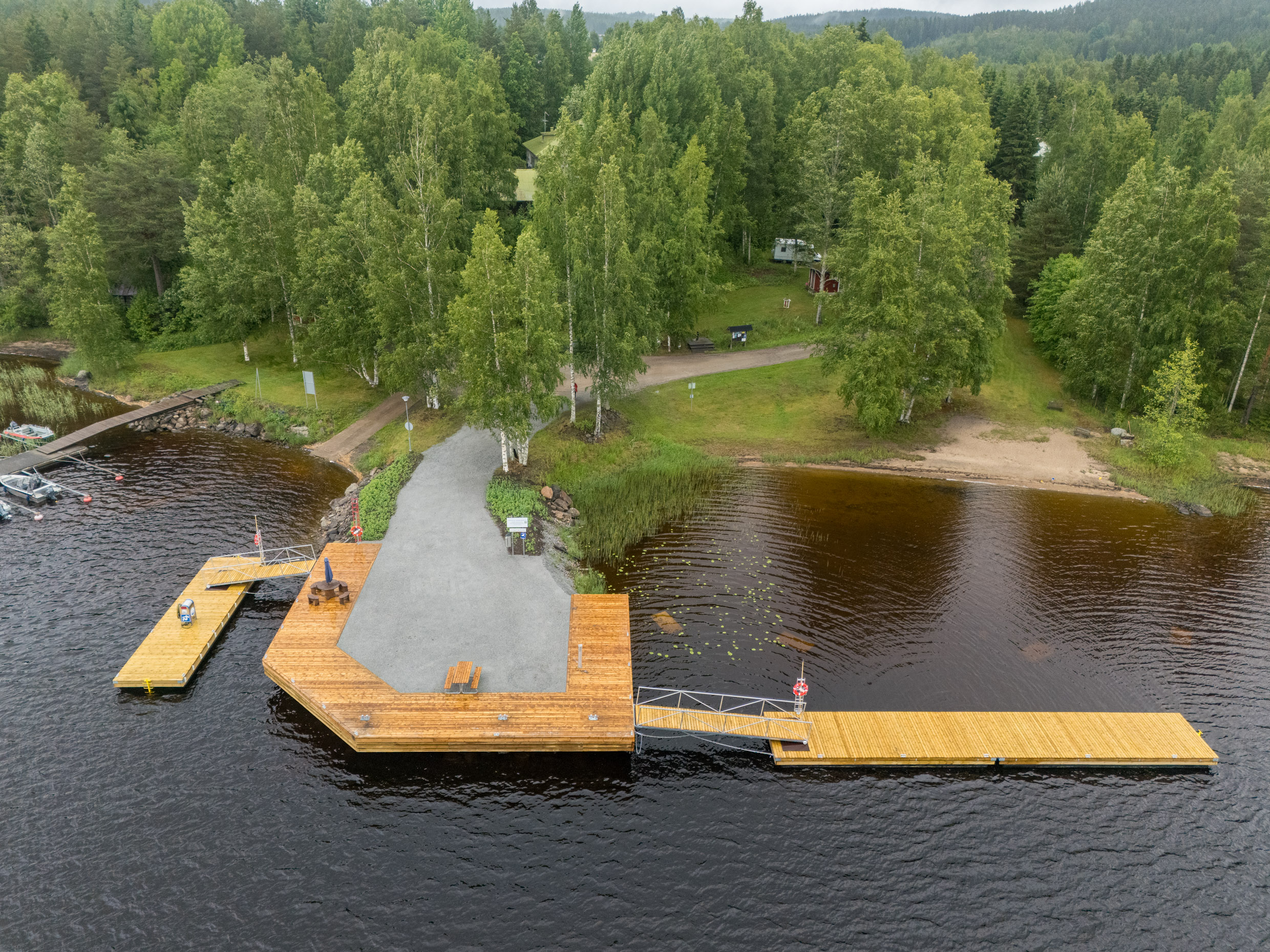 Vierasvenepaikat, Pohjaslahti - 2